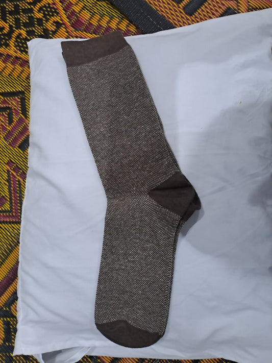 Mocha Weave Classic Socks