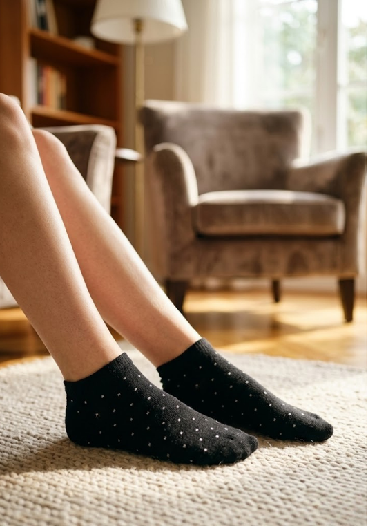 Midnight Stardust Low-Cut Socks