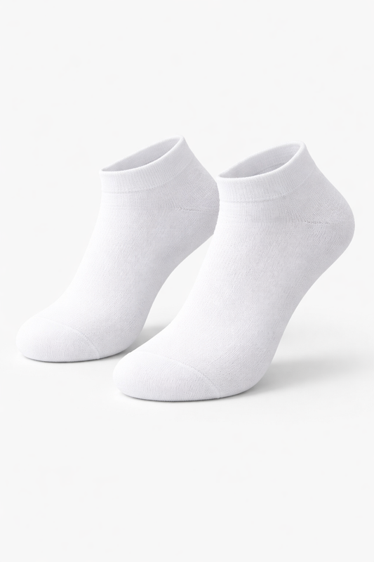 Pure White Essential Ankle Socks