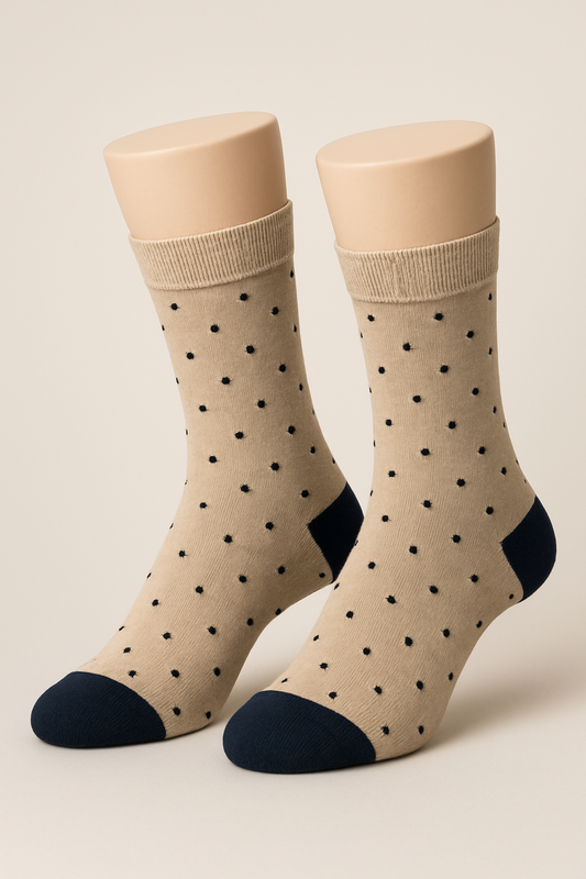 Beige Midnight Dot