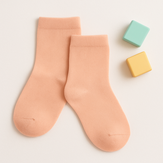 Kids Peach Socks
