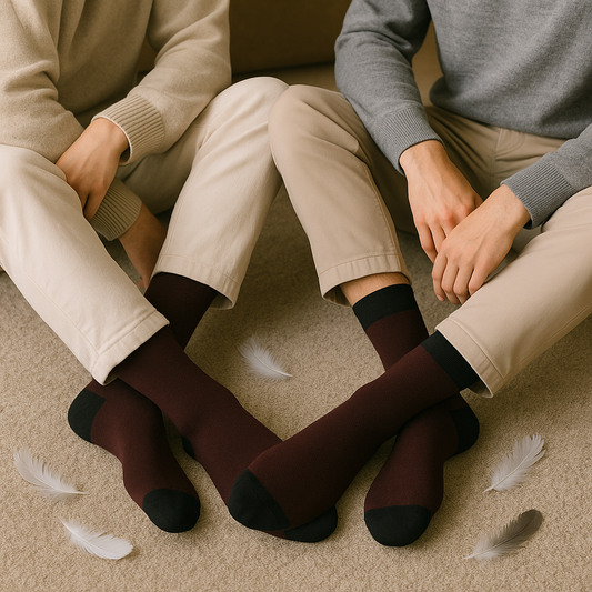 Wine Noir Classic Socks