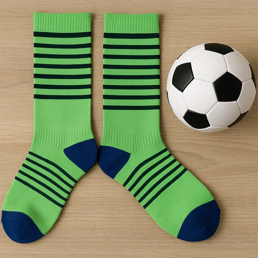 Soccer Socks – Striped Performance Design