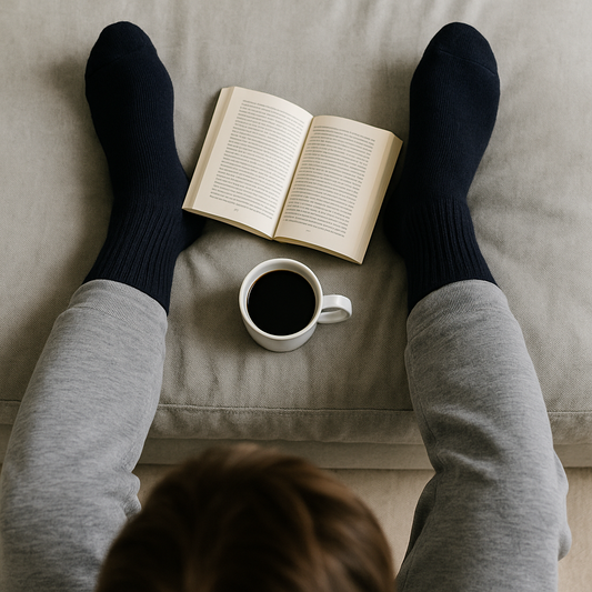 Classic Black Crew Socks