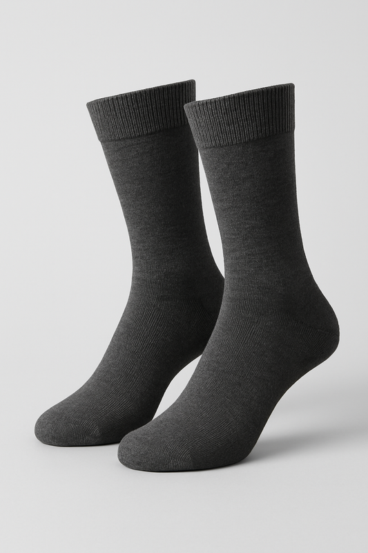 Charcoal Grey Everyday Crew Socks
