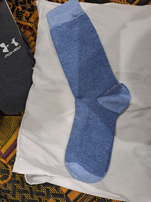 Skyline Blue Everyday Socks