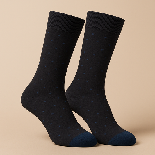 Midnight Dot Luxe Socks