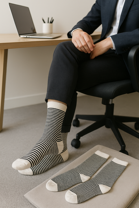 Classic Stripe Contrast Socks