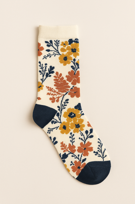 Blossom Charm Floral Socks