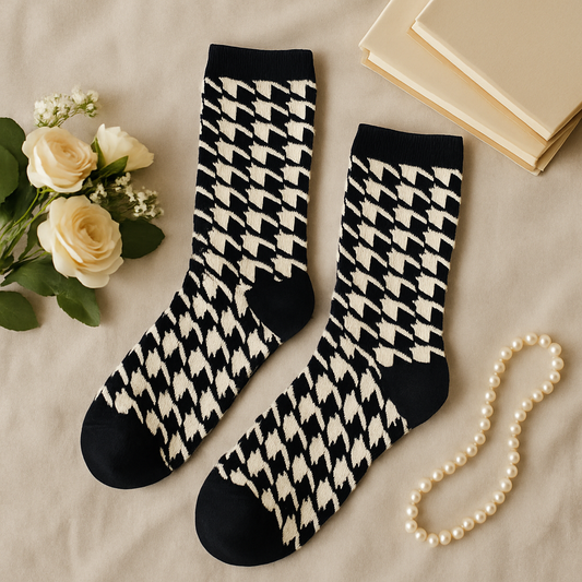 Soaxio Classic Houndstooth Socks