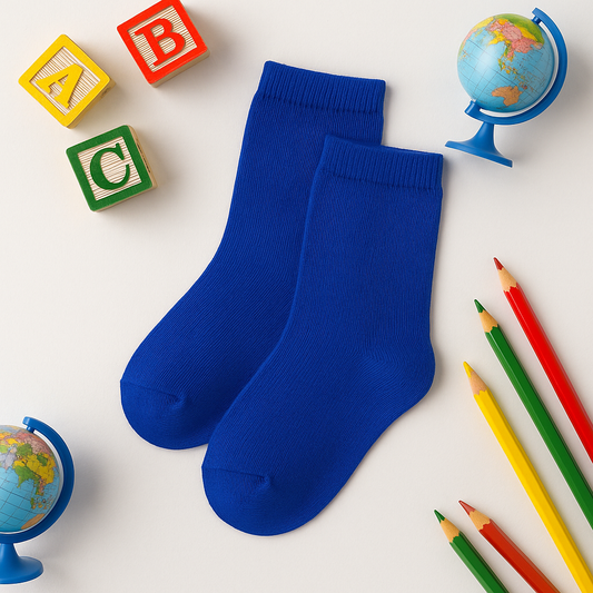 Plain Royal Blue Socks – Classic Everyday Wear