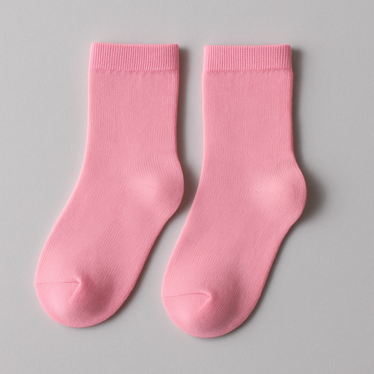 Kids Pink Everyday Socks