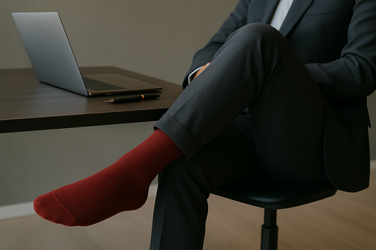 Classic Maroon Everyday Socks