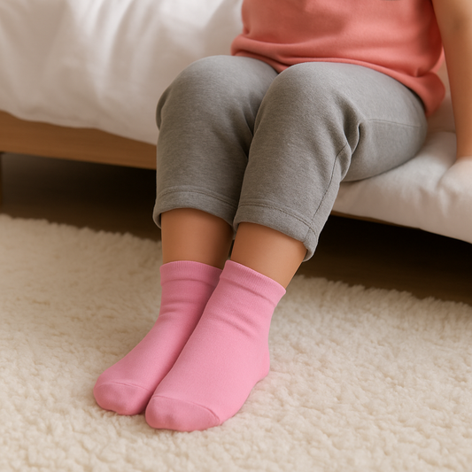 Kids Pink Everyday Socks