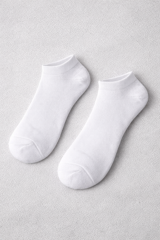Pure White Essential Ankle Socks