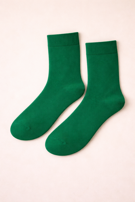 Emerald Elegance Classic Crew