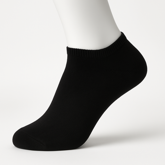 Classic Black Ankle Socks