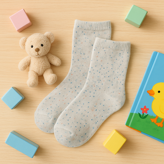 Light Grey Speckled Socks – Soft Everyday Wear