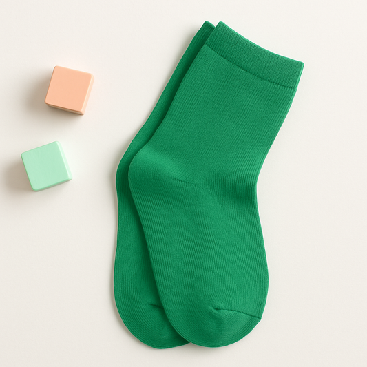 Kids Green Socks